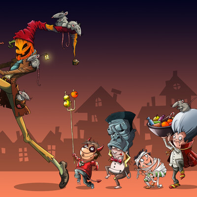 Hallowe'en piper