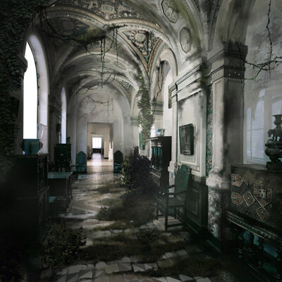 Abandoned palace