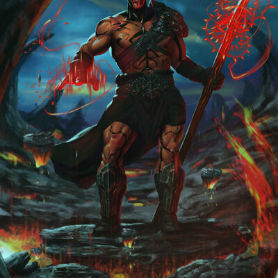 Darth Maul как магический воин 