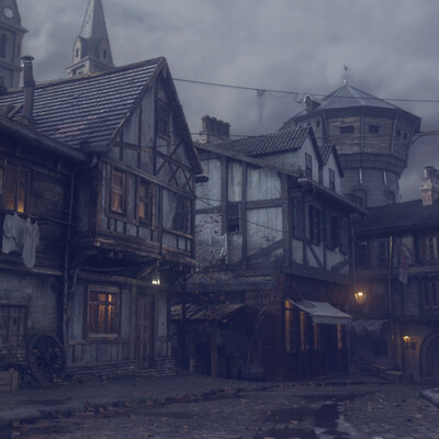 victorian street WIP