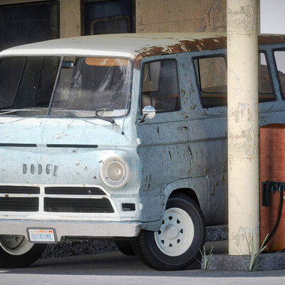 Dodge A100 van 1969