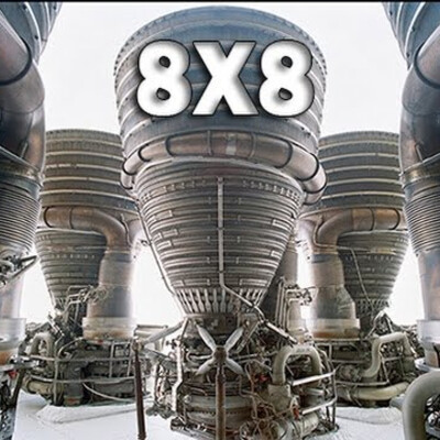 дачный домик 8Х8