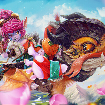 Tristana Dragontrainer League of legends