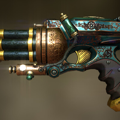 steampunk weapon
