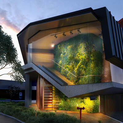 Adelaide Zoo Entrance 
