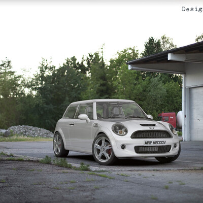 Mini cooper Mental Ray