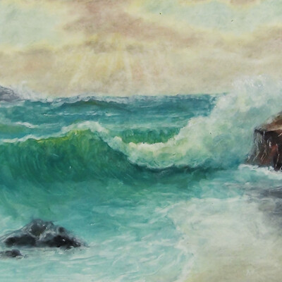 Море скалы