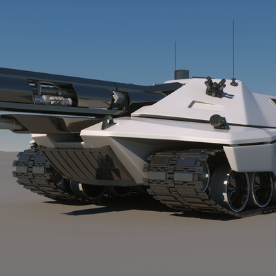 Sci-Fi Future Tank Concept
