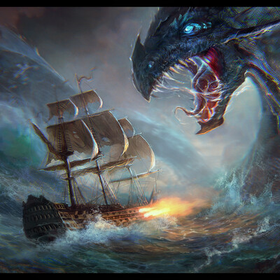 Dangerous sea