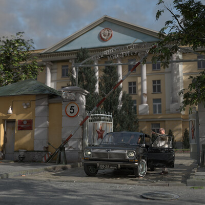 Scene " Arzamas " for video