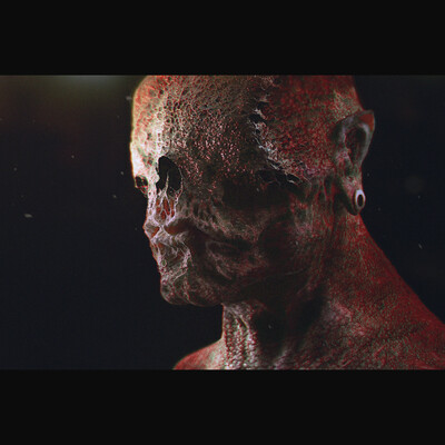 Zbrush organic head sketch