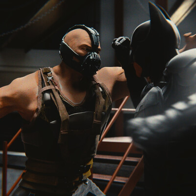 Bane vs Batman