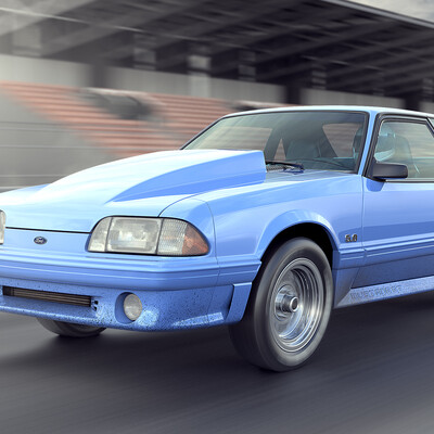 Ford mustang dragster