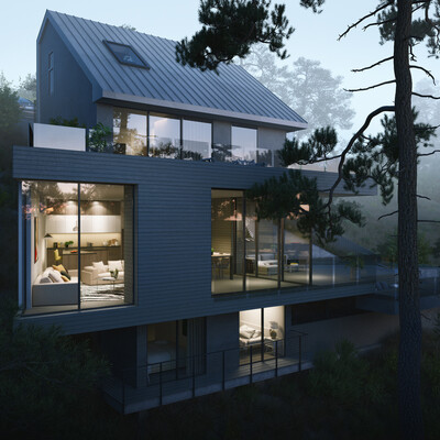 Granito Villa, Голливудские холмы.
