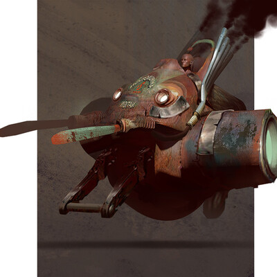 Dieselpunk ships