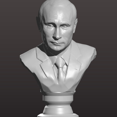 Владимир Владимирович Путин , дебютный бюст