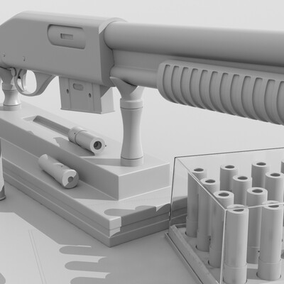 Дробовик Sawed-Off Airsoft Shotgun