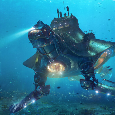 Turtle Submarine