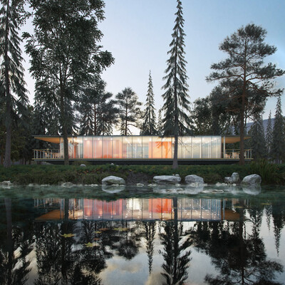 Near the lake 