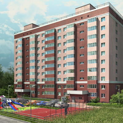 Виз типового дома