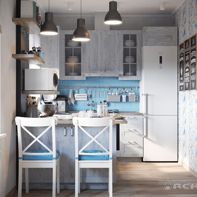 Кухня в стиле IKEA