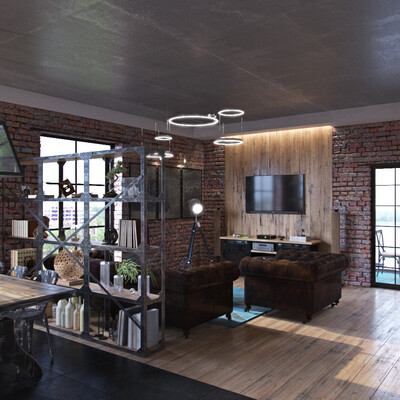 Гостиная LOFT