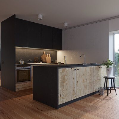 CONTEMPORARY HOUSE IN FONTE BOA 