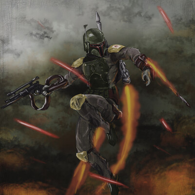 Boba Fett - Battle of Kashyyk
