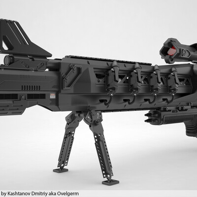 Мой личный концепт винтовки Гаусса