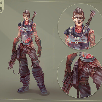 warrior "la cabeza de la muerte"