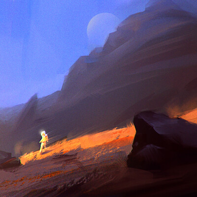 landscape speed paint#1