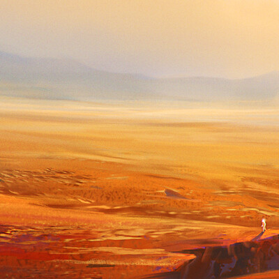landscape speed paint#3