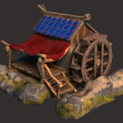 Lowpoly дом