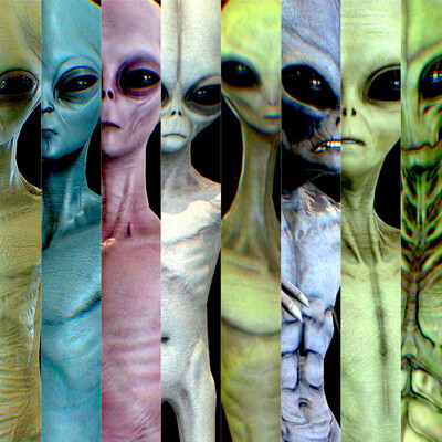 Realistic Aliens Pack