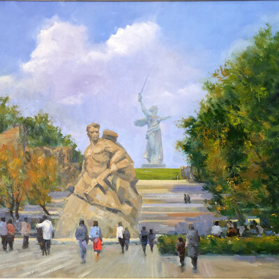 Волгоград. Мамаев Курган.