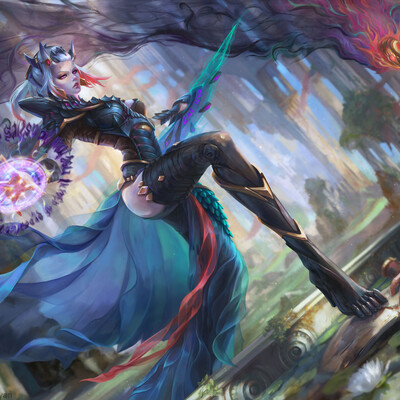 "Priestess of secret knowledge" Art War