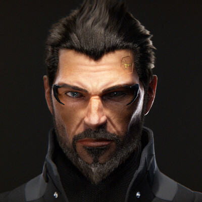 Адам Дженсен (Deus Ex fanart)