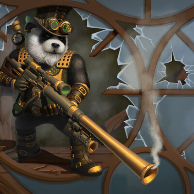 Panda Steampunk