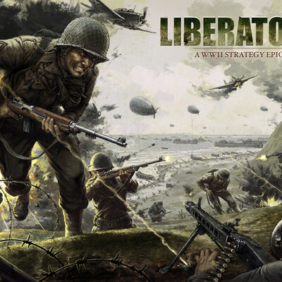 иллюстрация к игре – стратегии "LIBERATORS"