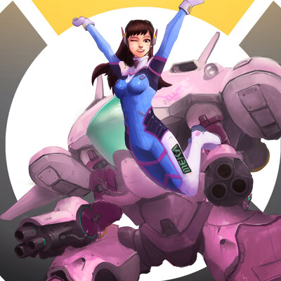 Overwatch фанарт