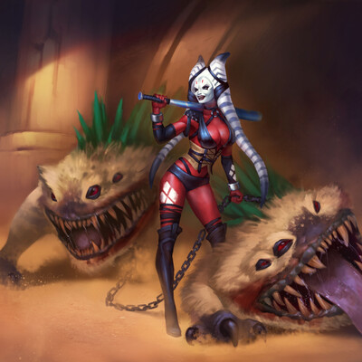 Star Wars re-imagined Shaak Ti Quinn