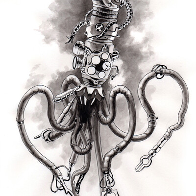 Metal squid