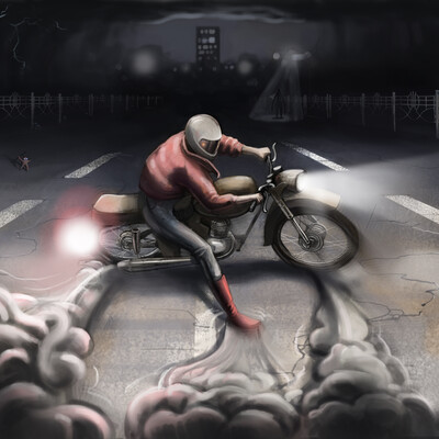 Bike accident