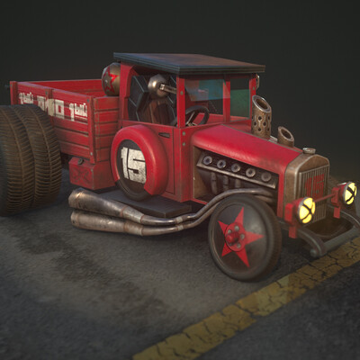 Soviet Truck Racing AMO F-15