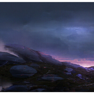evening sketch
