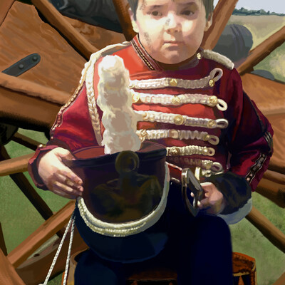 Юный барабанщик