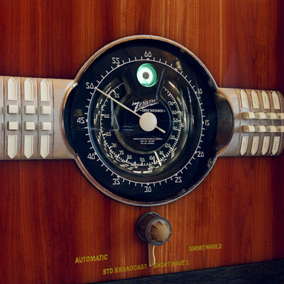 Консольное радио Zenith 9s369