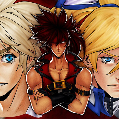 [FAN ART] Sin Kiske\Sol Badguy\Ky Kiske