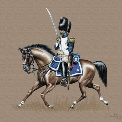 Французский конный гренадер 1812 г.