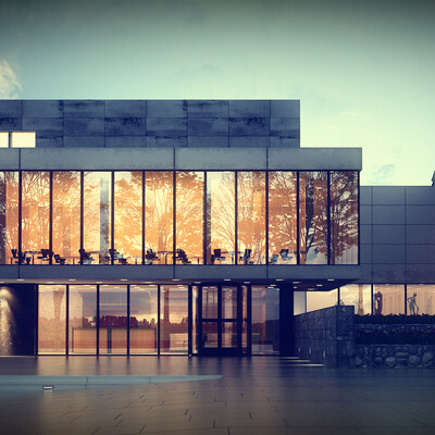 Hörsaalgebäude Max-Planck-Institut für Kohlenforschung,Mülheim an der Ruhr,Germany